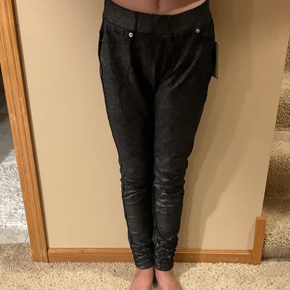 Michael Kors Black Shimmer Pants